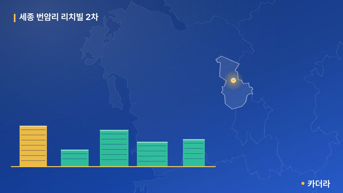 세종 번암리 리치빌 2차 단지 정보 — 세종특별자치시 아파트 분양