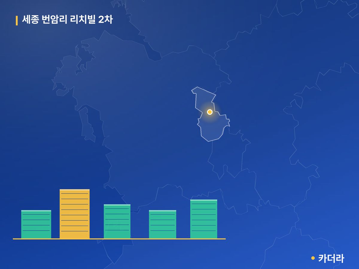 세종 번암리 리치빌 2차 단지 정보 — 세종특별자치시 아파트 분양