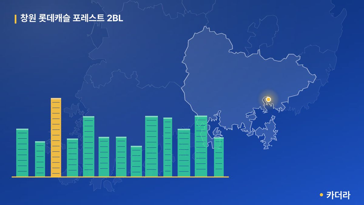 창원 롯데캐슬 포레스트 2BL 단지 정보 카드