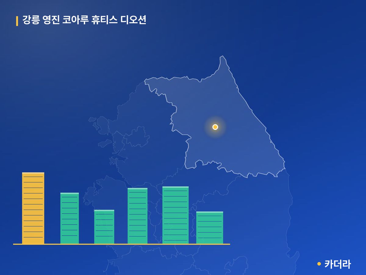 강릉 영진 코아루 휴티스 디오션 단지 정보 카드