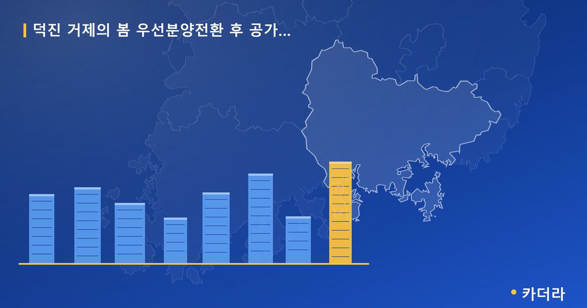 덕진 거제의 봄 우선분양전환 후 공가세대 단지 정보 카드