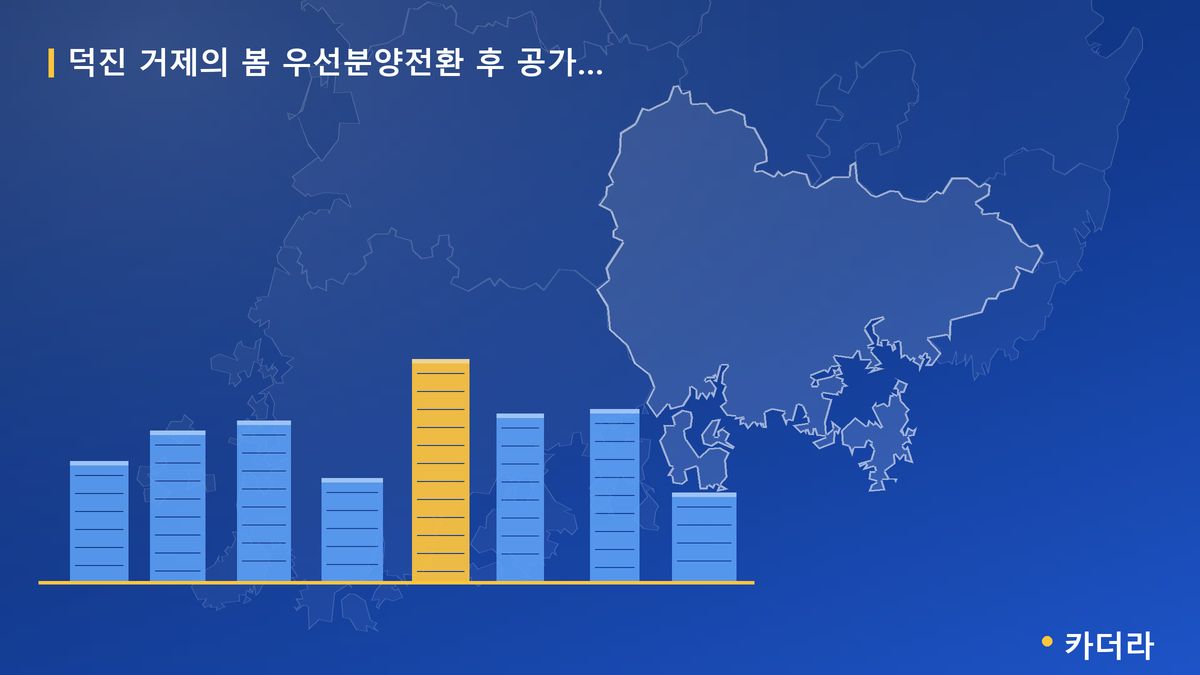 덕진 거제의 봄 우선분양전환 후 공가세대 단지 정보 카드