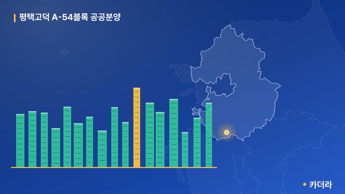 평택고덕 A-54블록 공공분양 단지 정보 카드