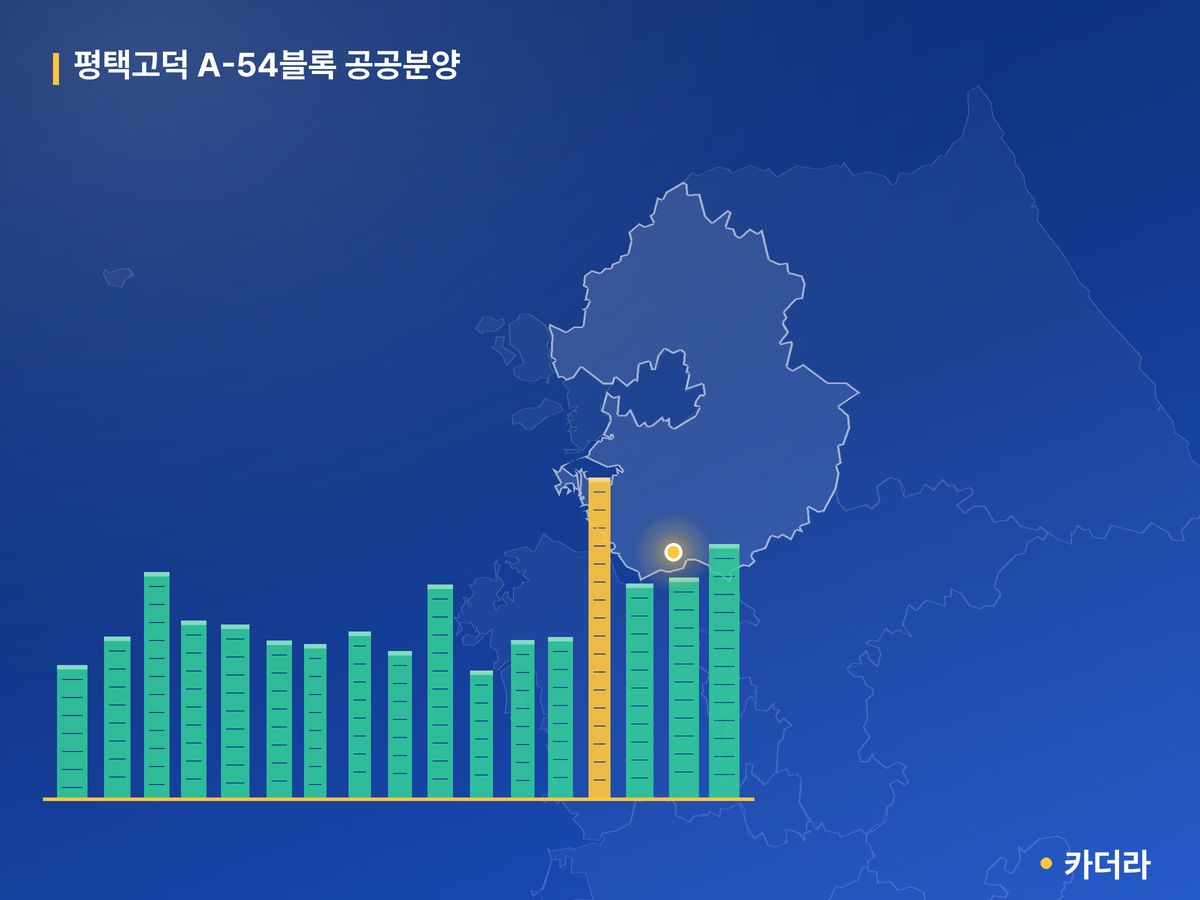 평택고덕 A-54블록 공공분양 경기 분양 정보 카드