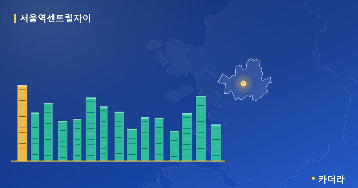 서울역센트럴자이 단지 정보 카드