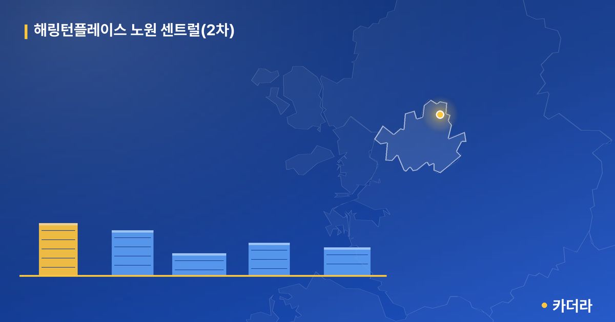 해링턴플레이스 노원 센트럴(2차) 단지 정보 — 노원구 아파트 분양