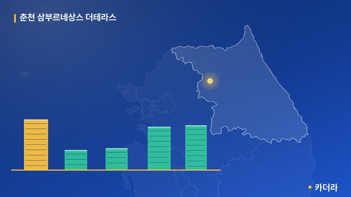 춘천 삼부르네상스 더테라스 단지 정보 카드