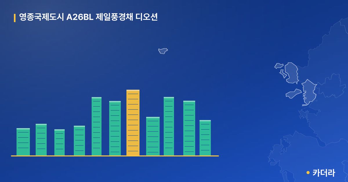 영종국제도시 A26BL 제일풍경채 디오션 단지 정보 카드