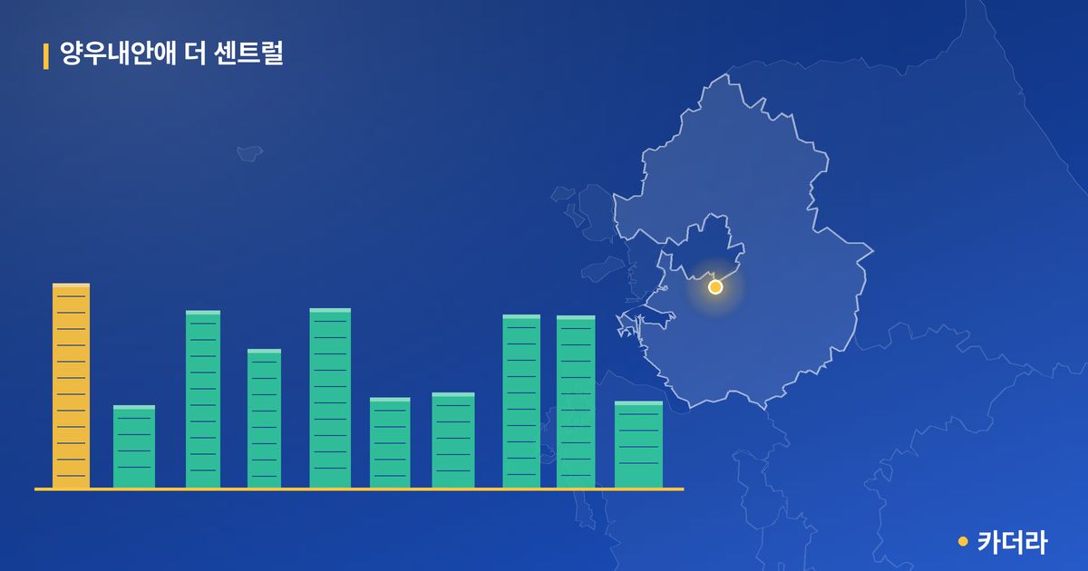 양우내안애 더 센트럴 단지 정보 카드