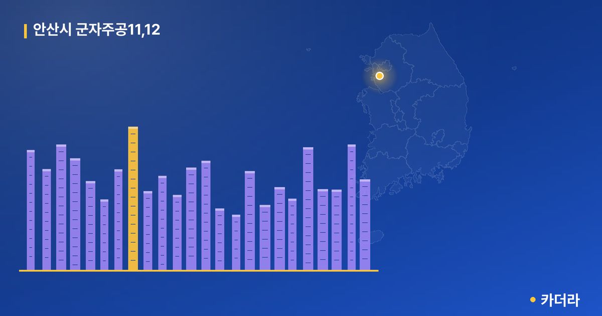 안산시 군자주공11,12 단지 정보 — 안산시 아파트 분양