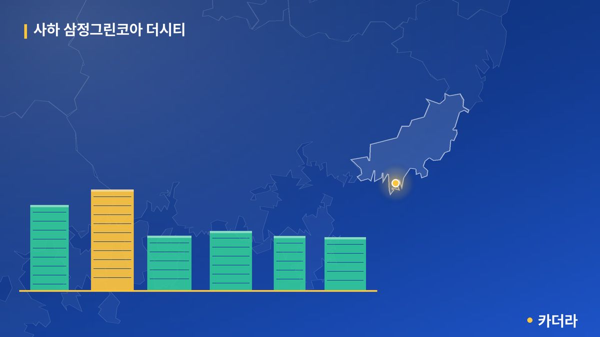 사하 삼정그린코아 더시티 단지 정보 카드