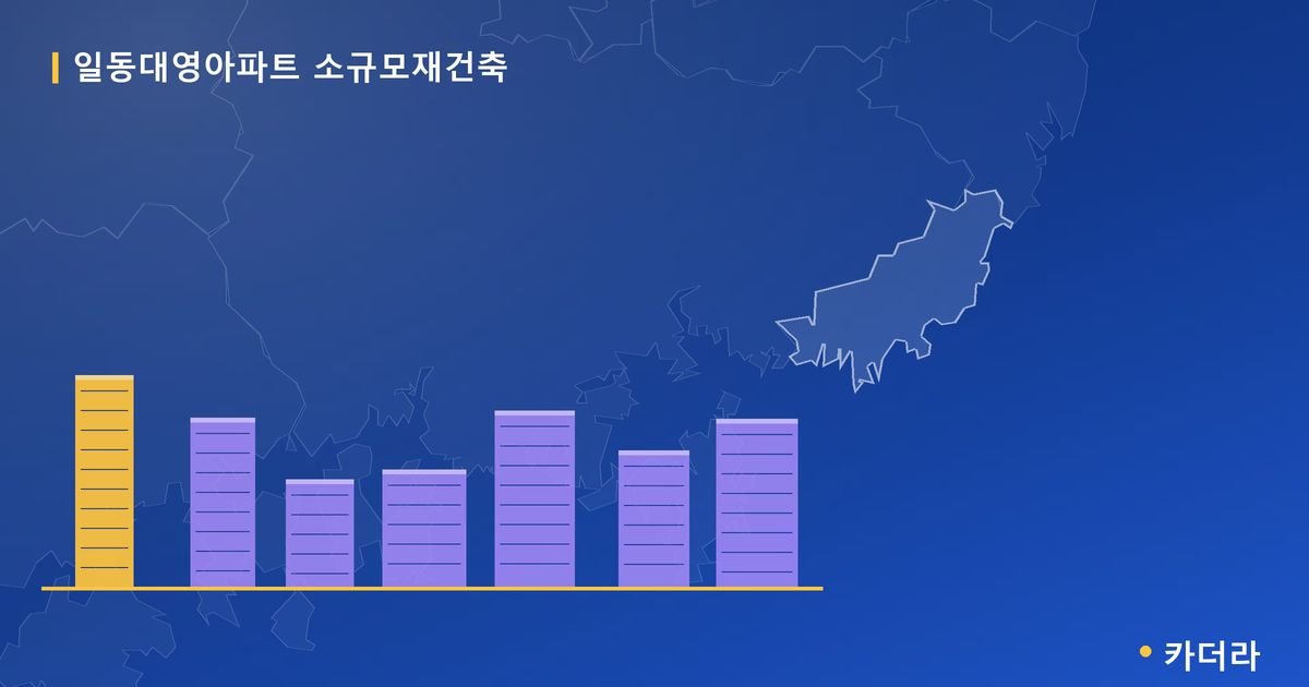 일동대영아파트 소규모재건축 · 부산 소재 · 사업시행인가 단계 현장 카드