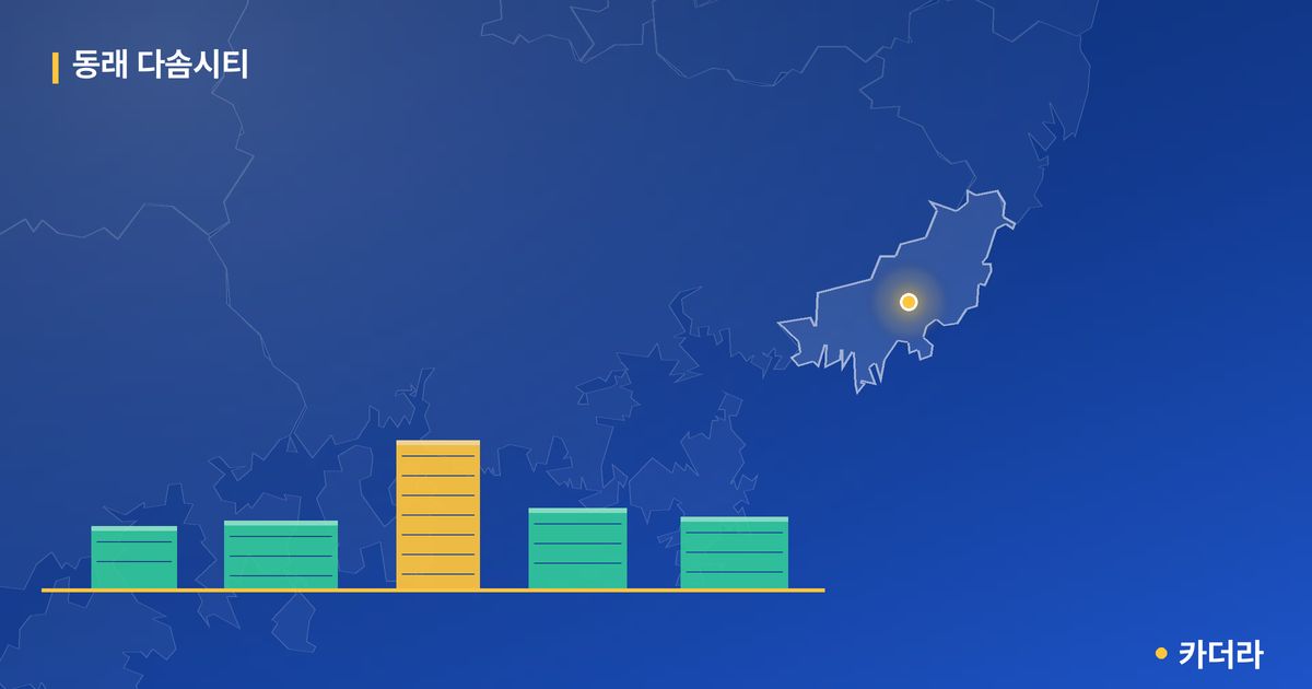 동래 다솜시티 단지 정보 카드