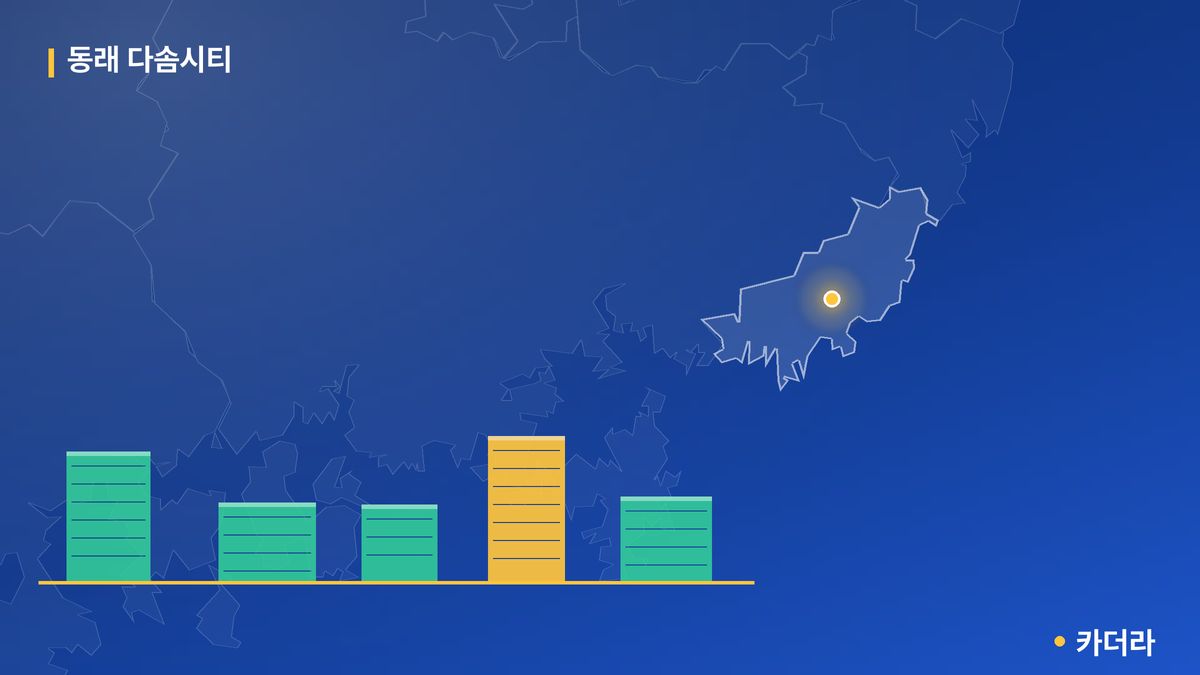 동래 다솜시티 단지 정보 카드