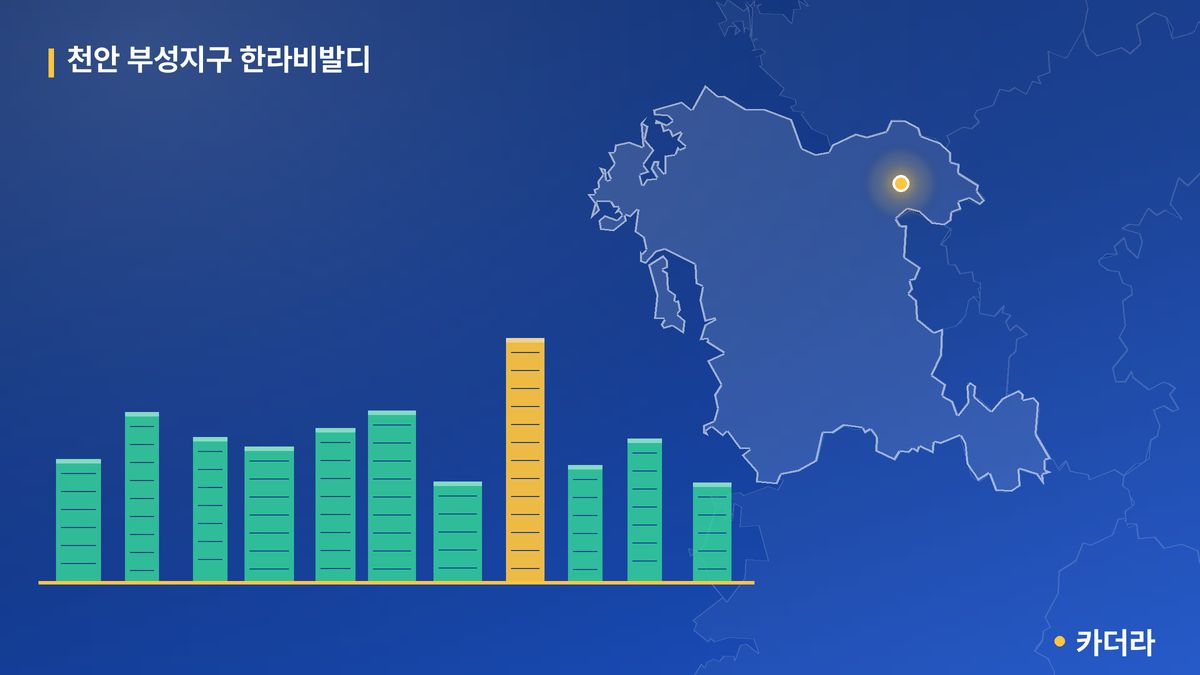 천안 부성지구 한라비발디 단지 정보 카드