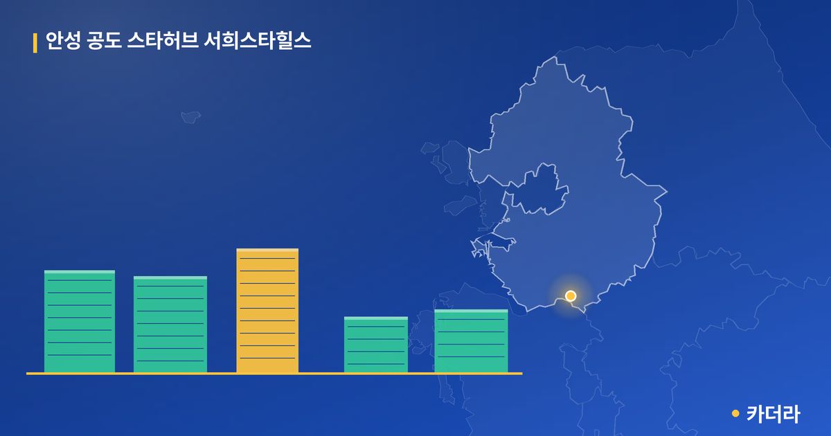 안성 공도 스타허브 서희스타힐스 단지 정보 카드