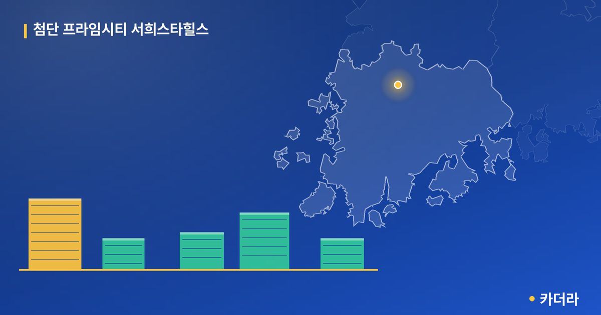 첨단 프라임시티 서희스타힐스 단지 정보 카드