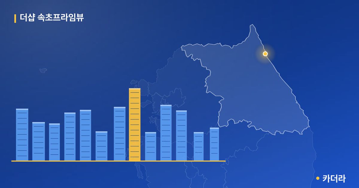 더샵 속초프라임뷰 단지 정보 카드