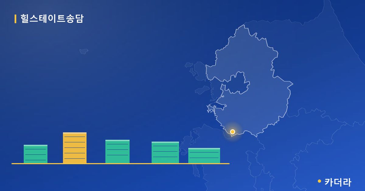 힐스테이트송담 단지 정보 카드