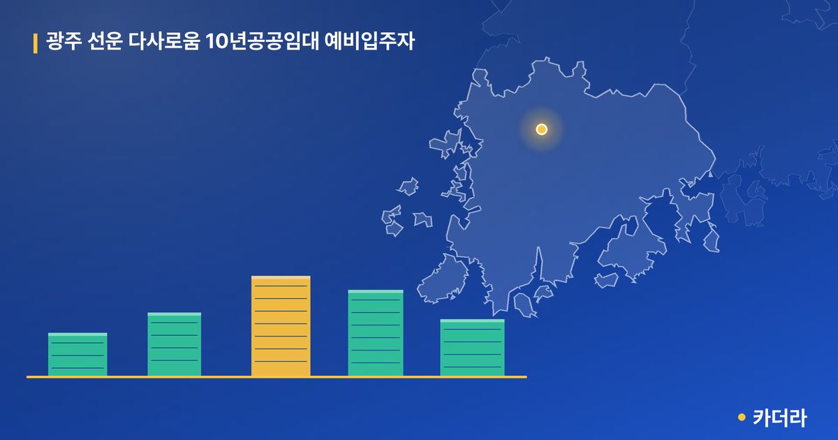 광주 선운 다사로움 10년공공임대 예비입주자 단지 정보 카드
