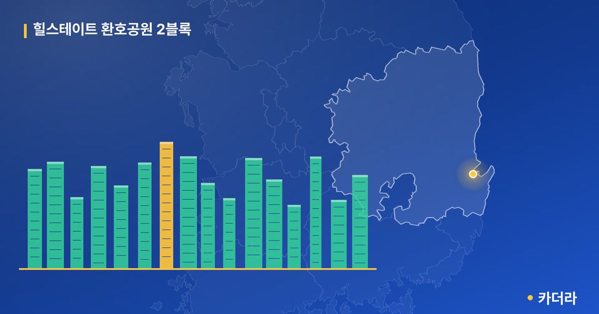 힐스테이트 환호공원 2블록 단지 정보 카드