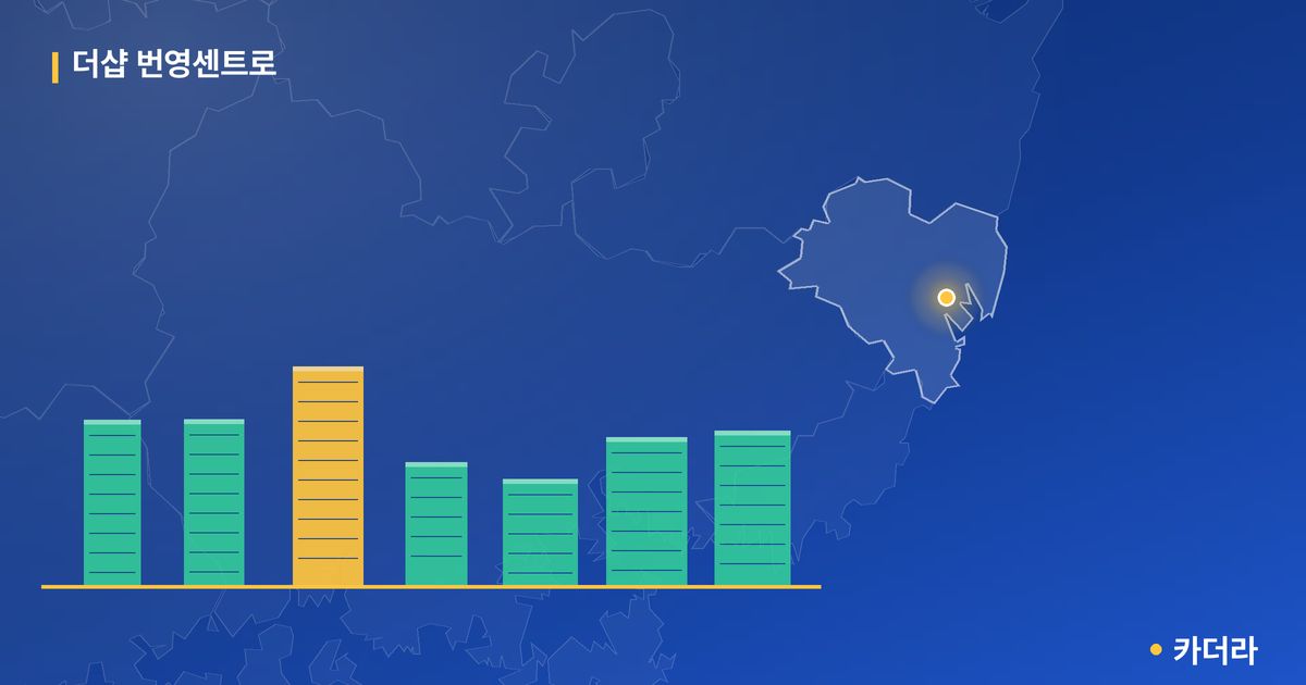더샵 번영센트로 단지 정보 카드