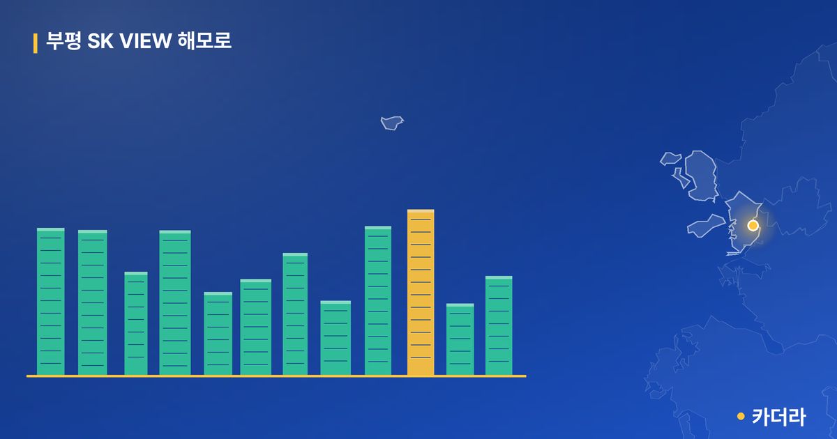 부평 SK VIEW 해모로 단지 정보 카드