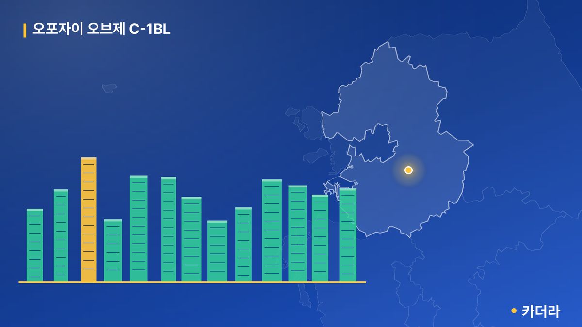 오포자이 오브제 C-1BL 단지 정보 카드