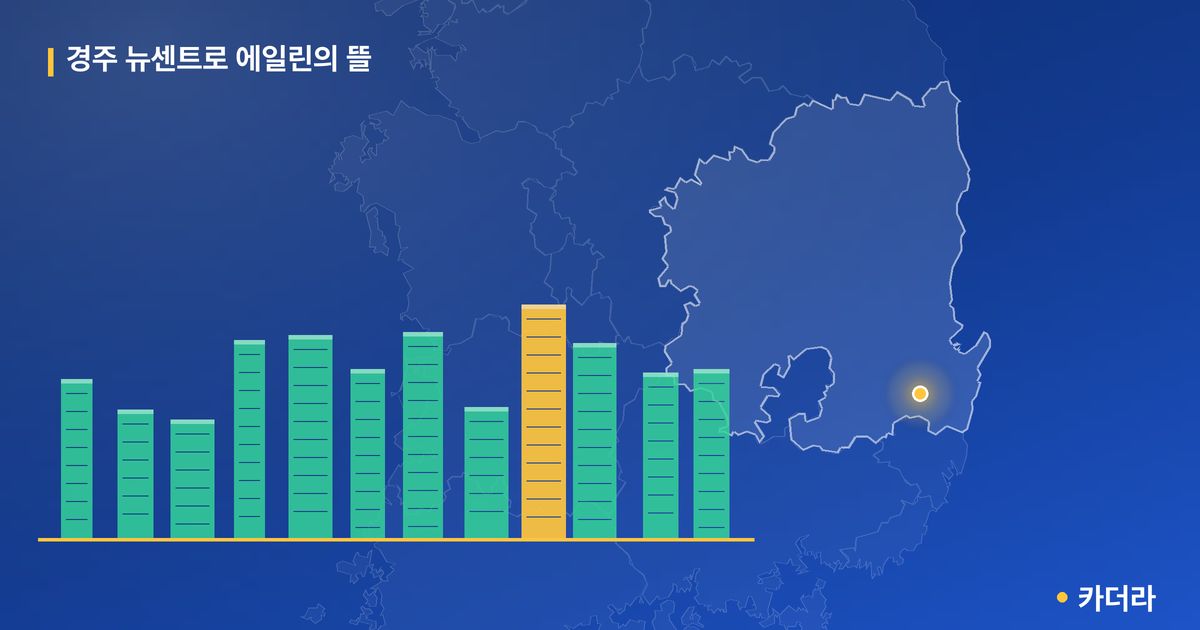경주 뉴센트로 에일린의 뜰 단지 정보 카드