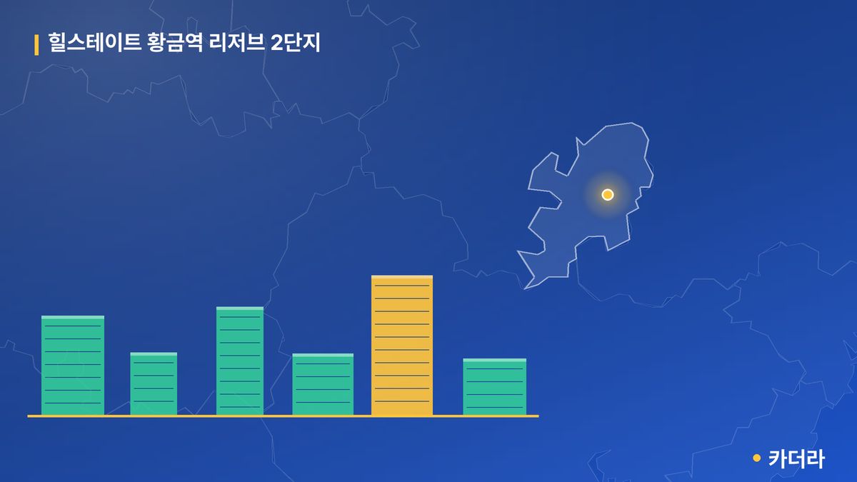 힐스테이트 황금역 리저브 2단지 단지 정보 카드