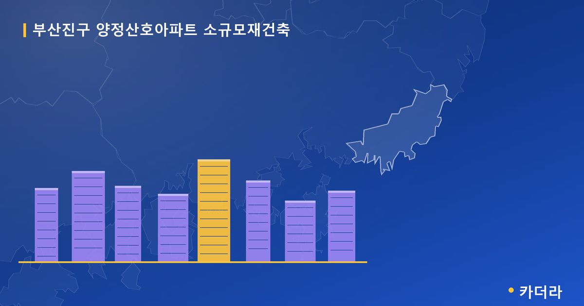 부산진구 양정산호아파트 소규모재건축 — 부산 아파트 분양