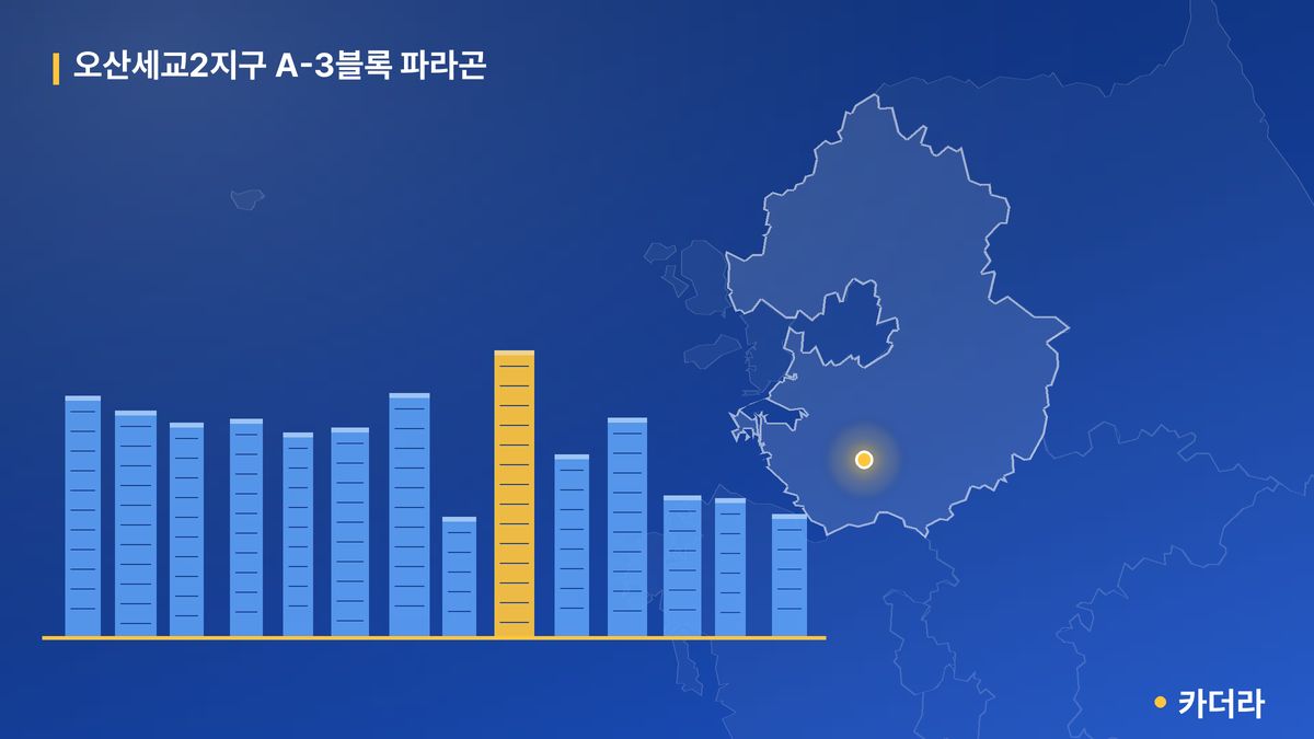 오산세교2지구 A-3블록 파라곤 단지 정보 카드