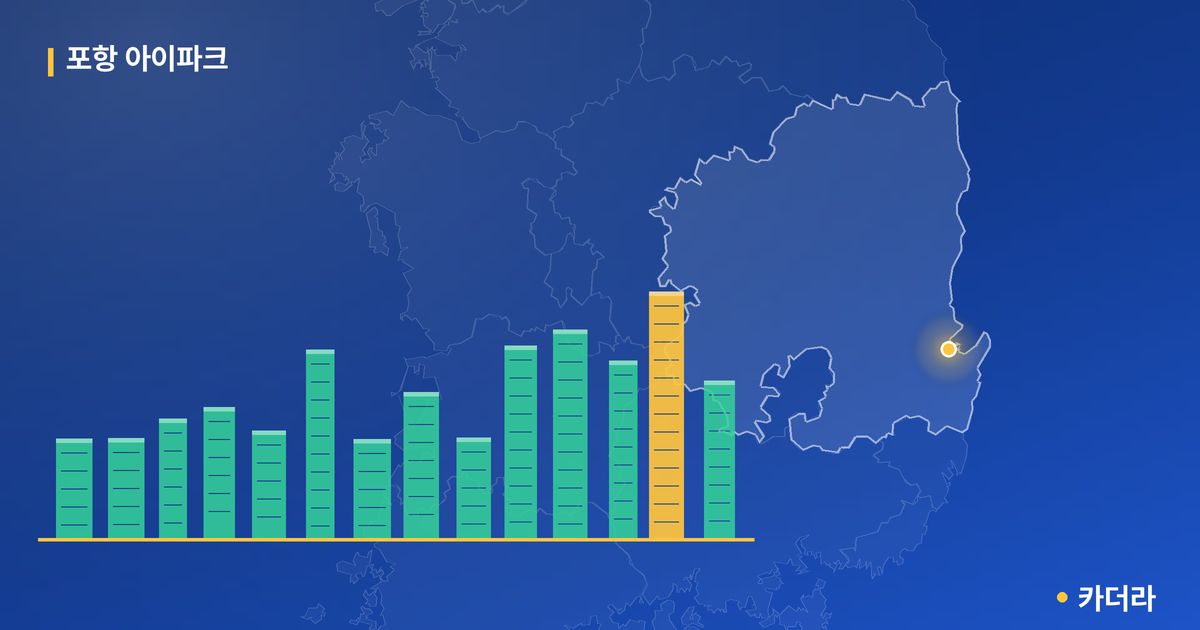 포항 아이파크 단지 정보 카드