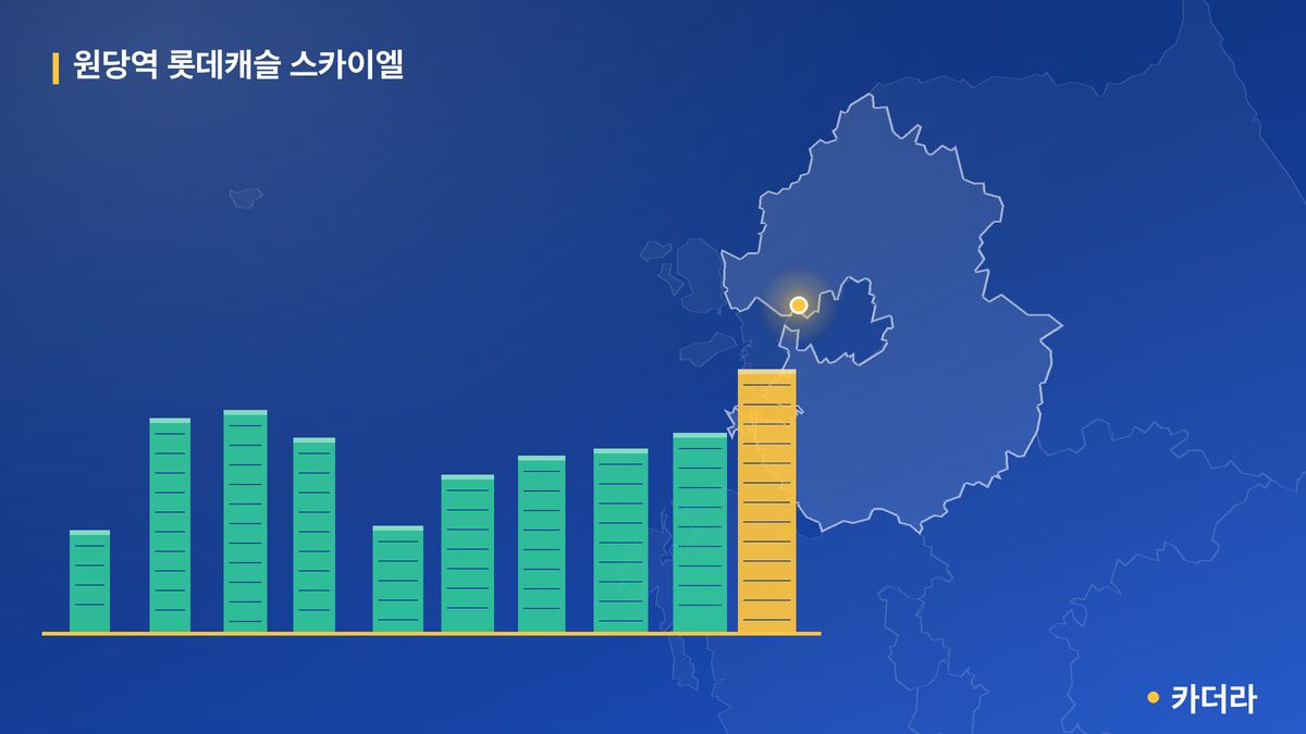 원당역 롯데캐슬 스카이엘 단지 정보 카드