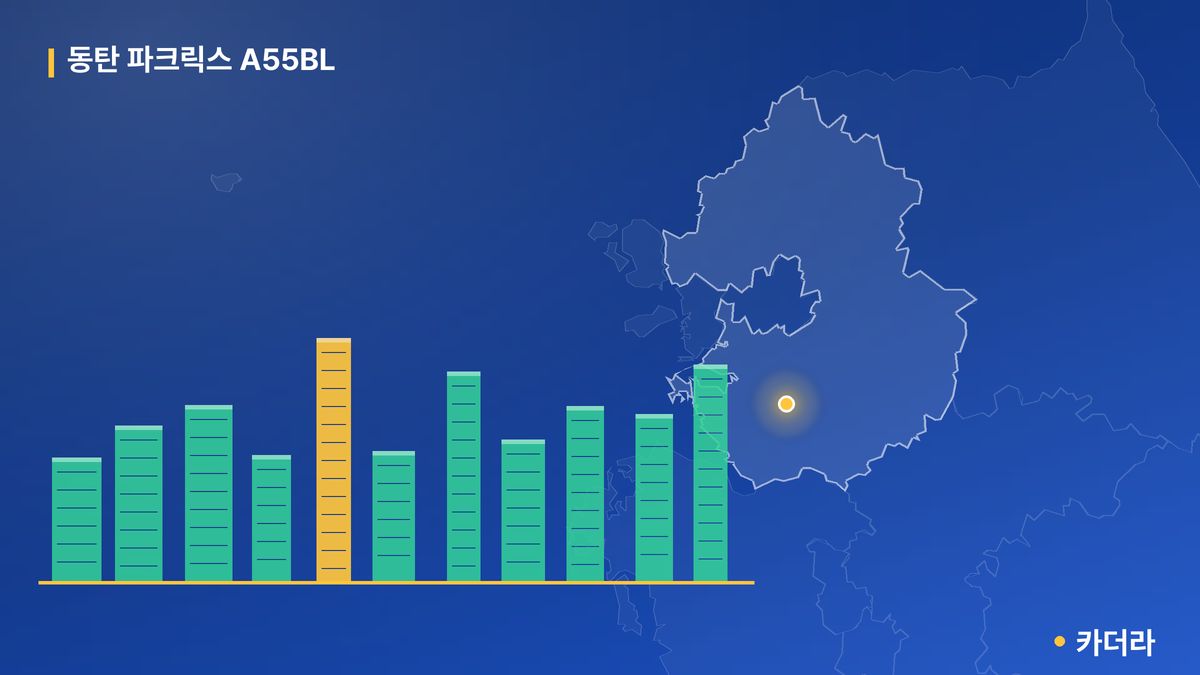 동탄 파크릭스 A55BL 단지 정보 카드
