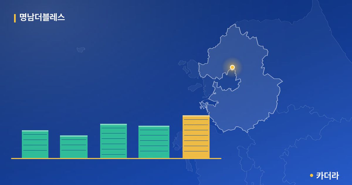명남더블레스 단지 정보 카드