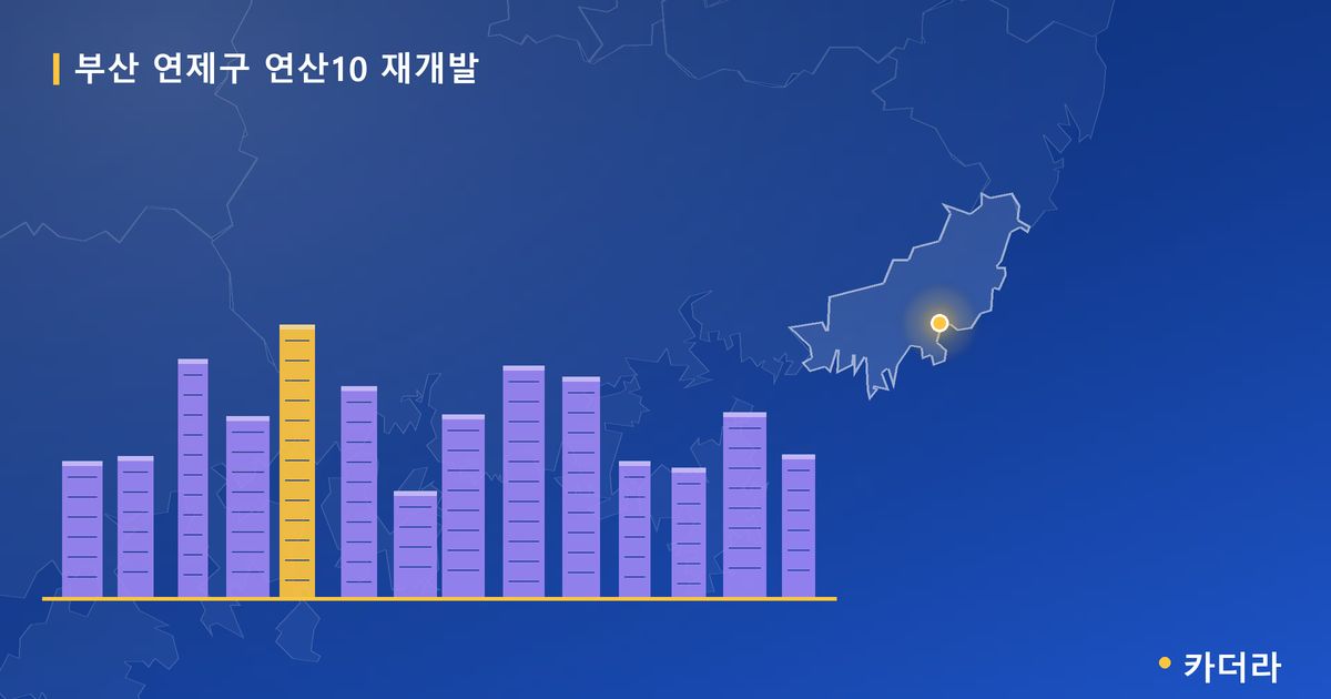 연산10 재개발 · 부산 연제구 소재 · 조합설립 단계 현장 카드
