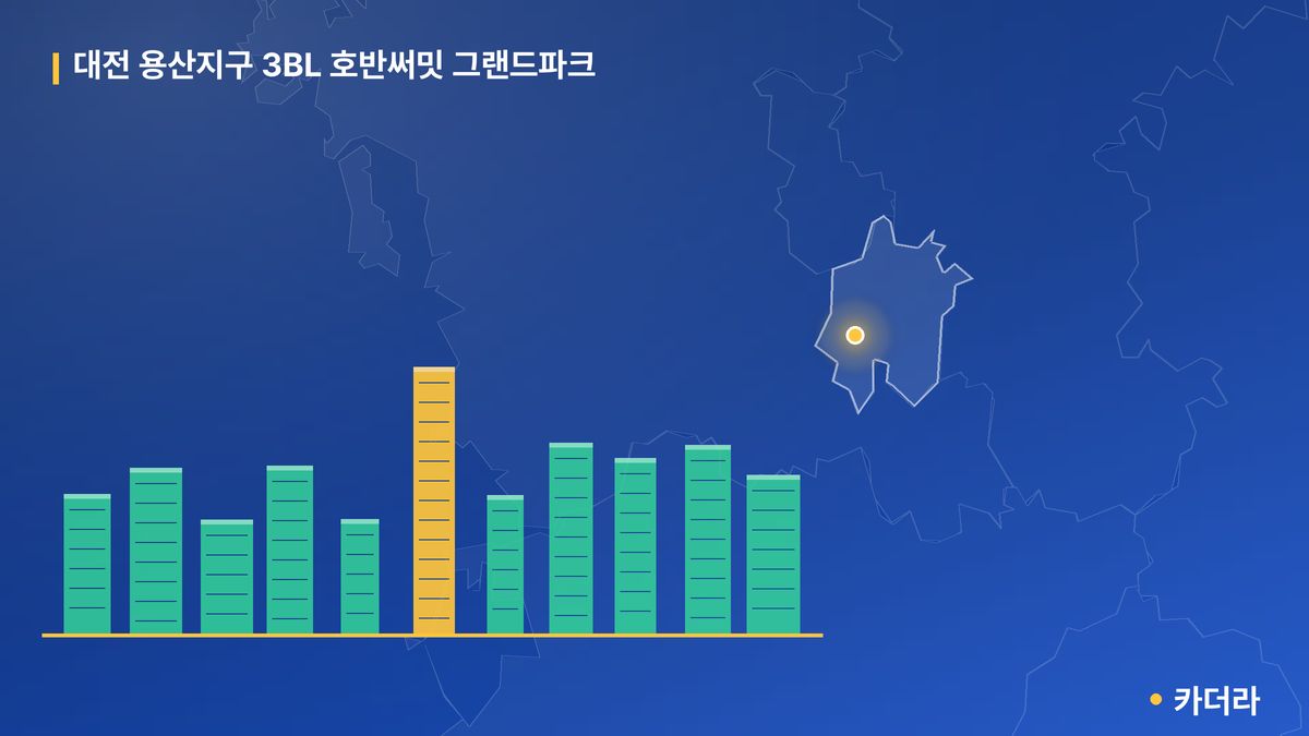 대전 용산지구 3BL 호반써밋 그랜드파크 단지 정보 카드