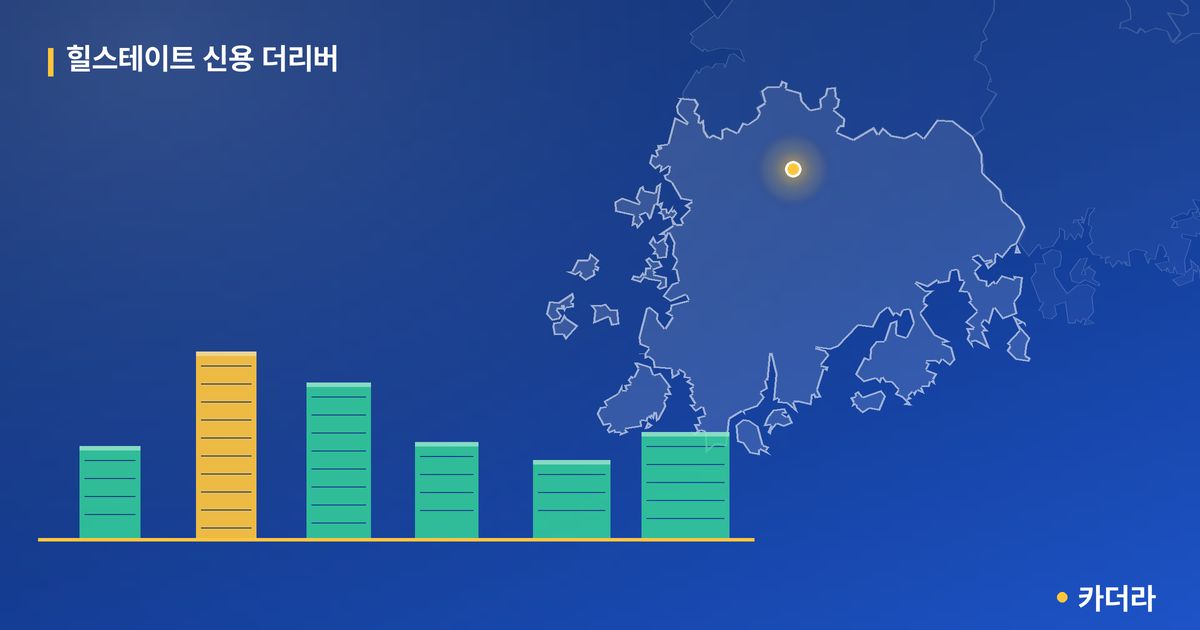 힐스테이트 신용 더리버 단지 정보 카드