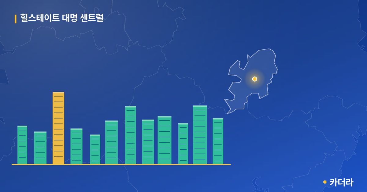 힐스테이트 대명 센트럴 단지 정보 카드