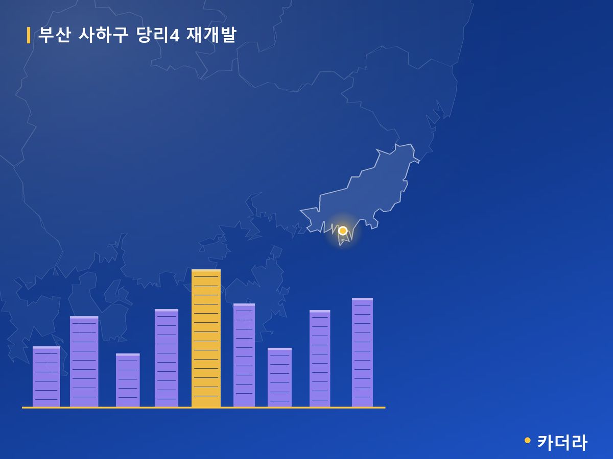 당리4 재개발 부산 분양 정보 카드