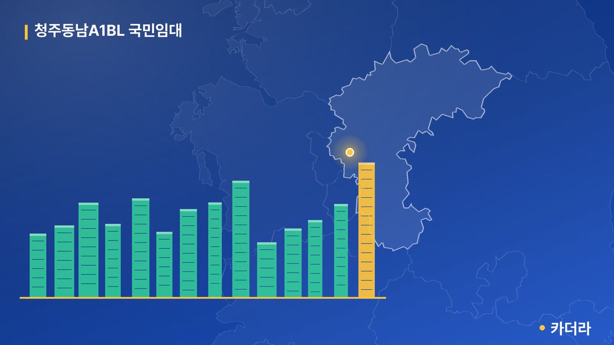 청주동남A1BL 국민임대 단지 정보 카드