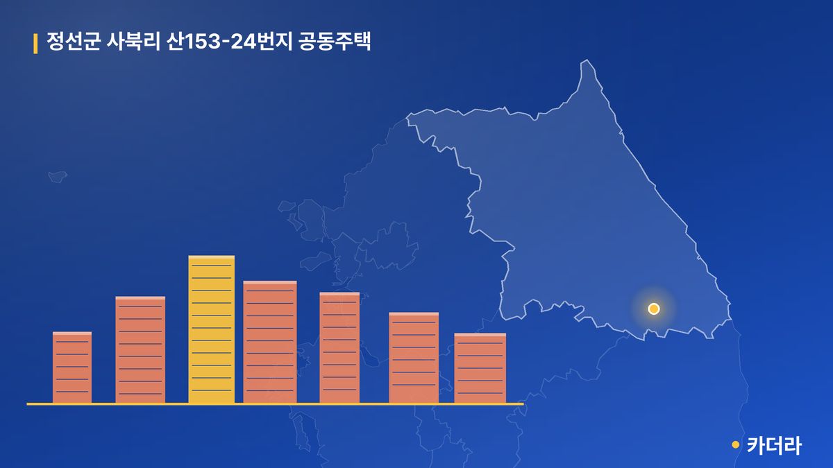정선군 사북리 산153-24번지 공동주택 단지 정보 — 정선군 아파트 분양