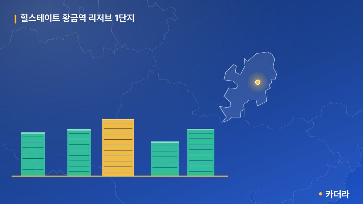 힐스테이트 황금역 리저브 1단지 단지 정보 카드