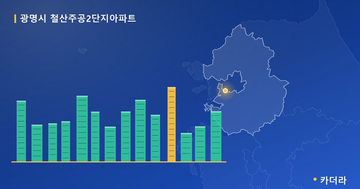 광명시 철산주공2단지아파트 단지 정보 카드