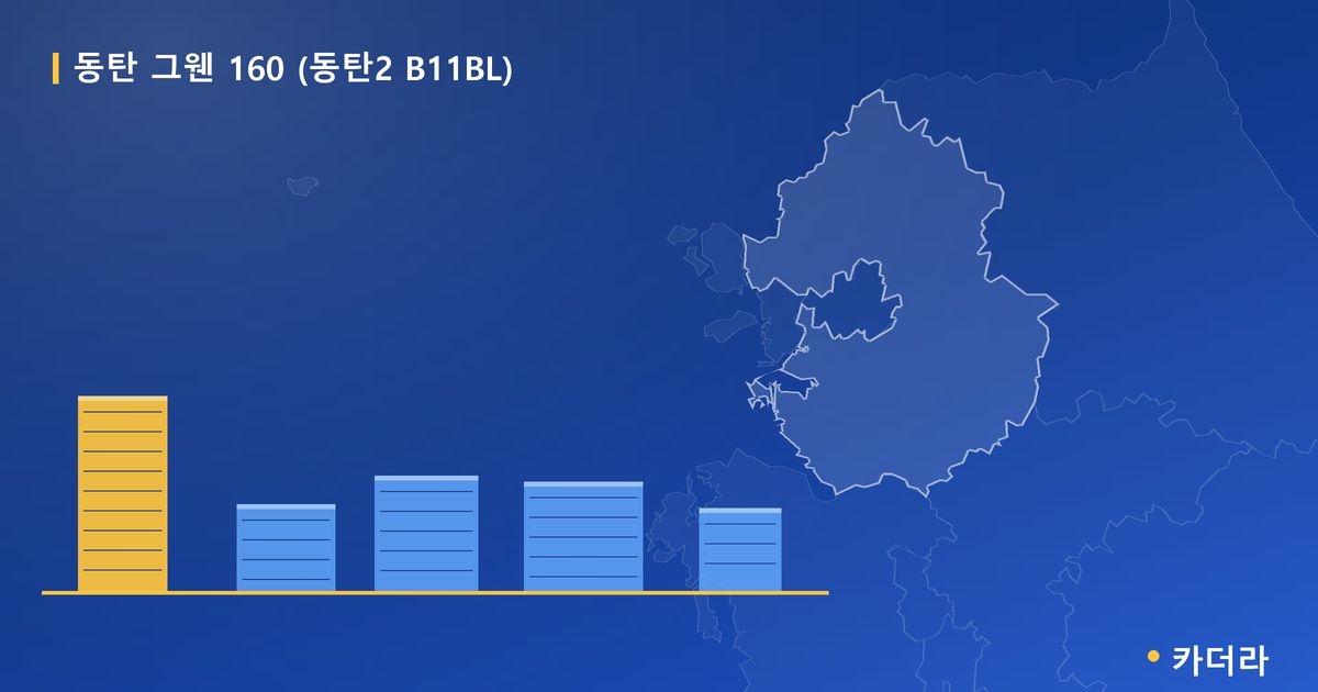 동탄 그웬 160 (동탄2 B11BL) 단지 정보 카드