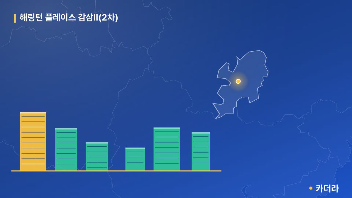 해링턴 플레이스 감삼Ⅱ(2차) 단지 정보 카드