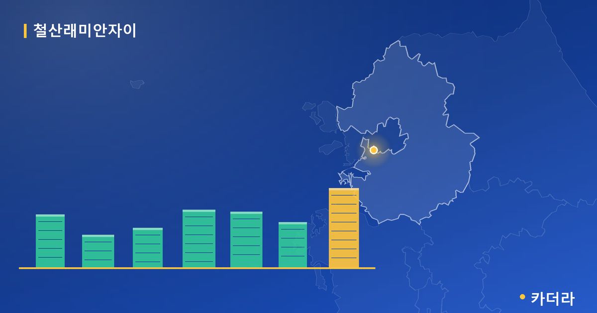 철산래미안자이 단지 정보 카드