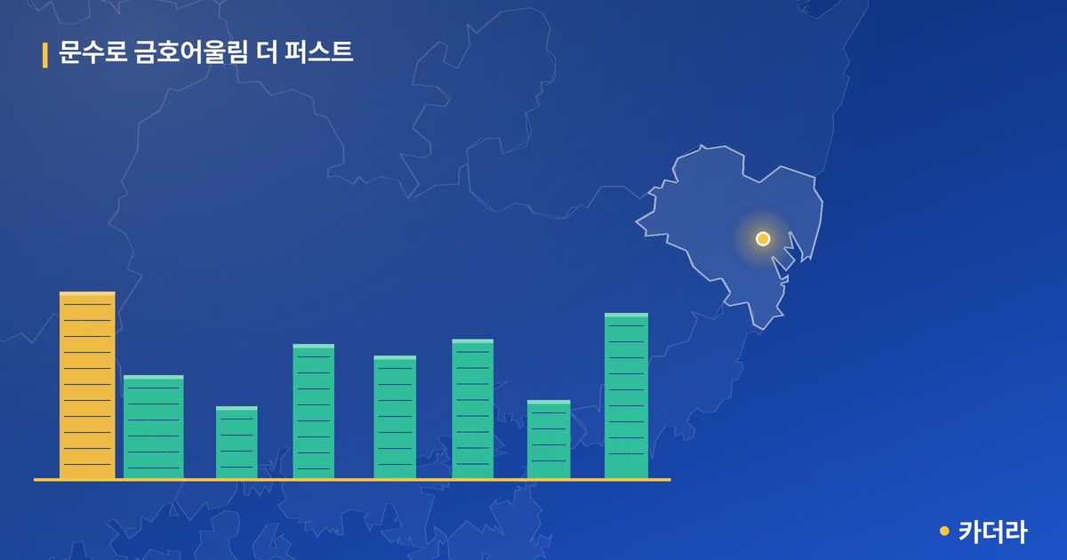 문수로 금호어울림 더 퍼스트 단지 정보 카드