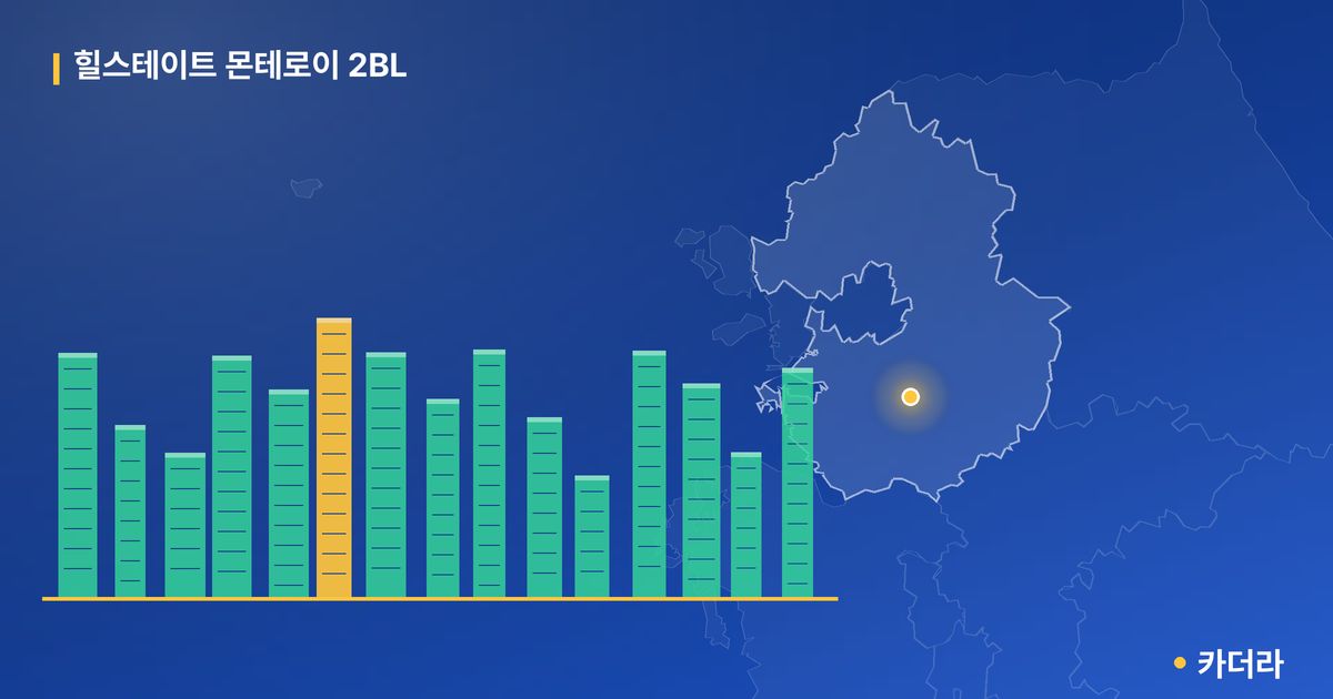 힐스테이트 몬테로이 2BL · 경기 용인시 소재 · 입주 후 단계 현장 카드
